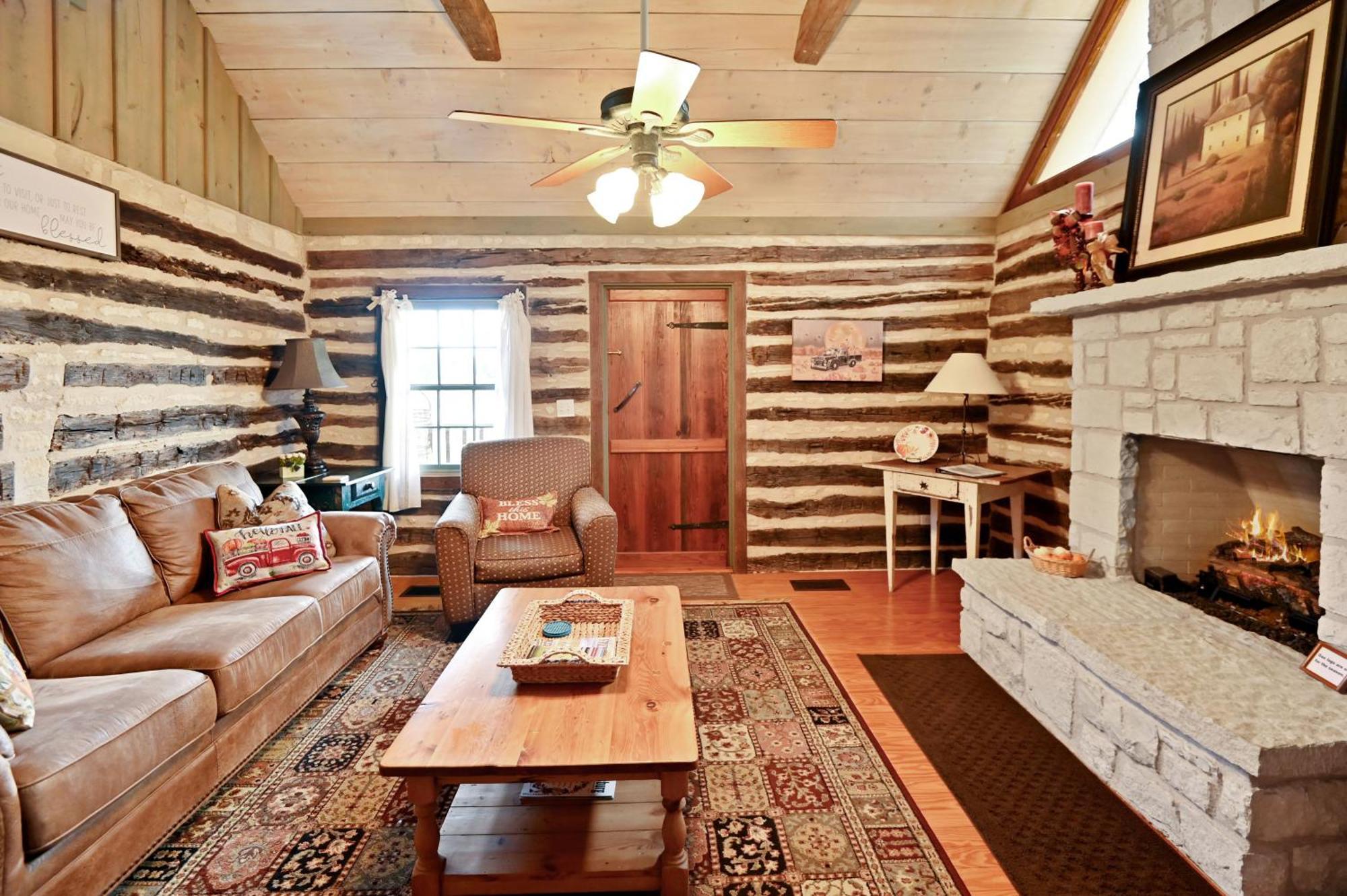 Cabins On Knopp School-Chula Vista Cabin Fredericksburg Exteriér fotografie